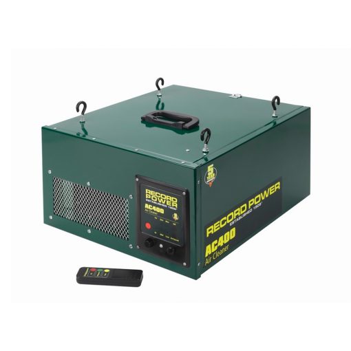 Warsztatowy filtr powietrza - dwustopniowy AC400 Record Power