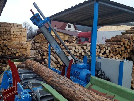 LOGSTAR combi stacja do kapowania z hydraulicznym posuwem układu tnącego PRINZ Polska - obrazek 10