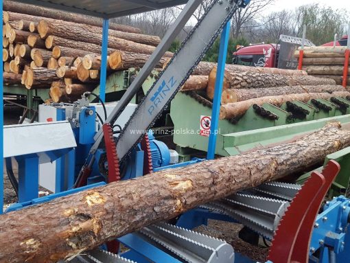 LOGSTAR combi stacja do kapowania z hydraulicznym posuwem układu tnącego PRINZ Polska - obrazek 4