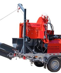 PIŁO-ŁUPARKA SSP-48 - M Wood-Pamar Wersja mobilna, dwuosiowa