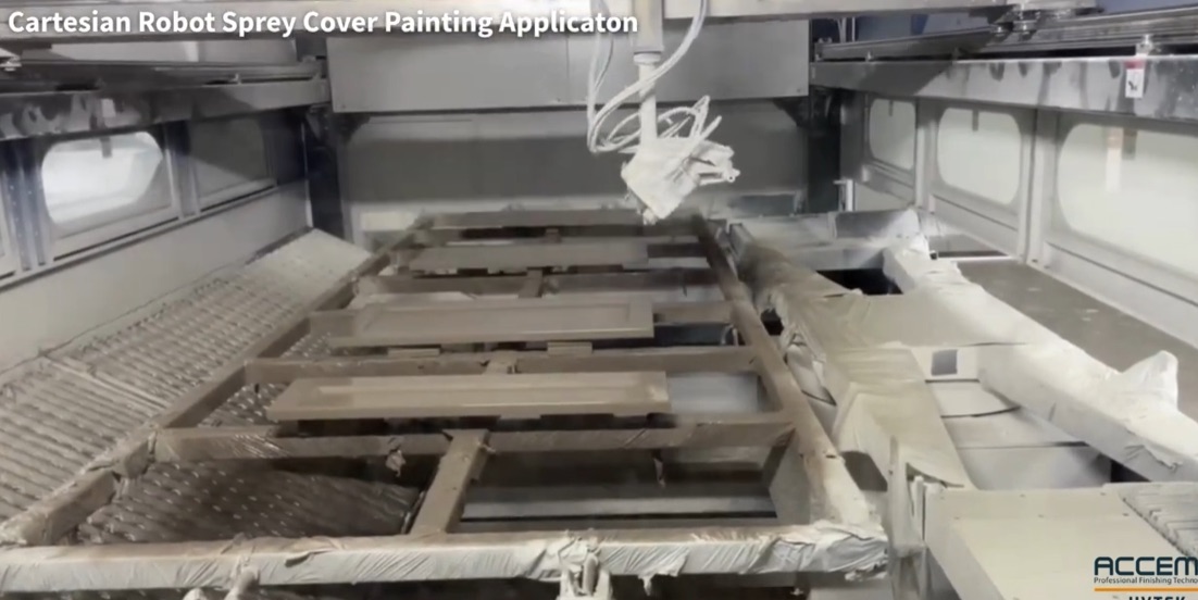 Kartezjański robot malujący do drzwi i frontów - obrazek 3